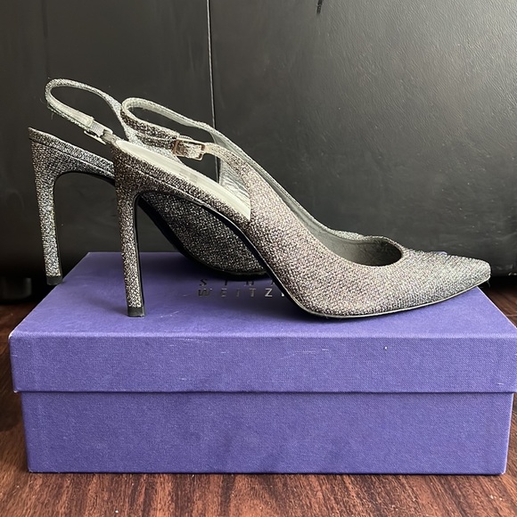 Stuart Weitzman Daisy Sling Heels - Picture 5 of 9